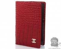 Обложка для паспорта Chanel 60018 Red