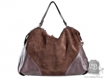 Женская кожаная сумка  Eterno BOR9708-brown