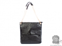 Женская кожаная сумка  Eterno E8666 black