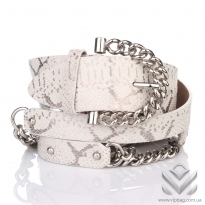 Ремень Dolce&Gabbana DG 154 White/Silver