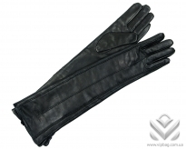 Длинные кожаные перчатки HERMES 673 LONG