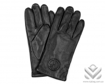 Мужские кожаные перчатки Armani 0012