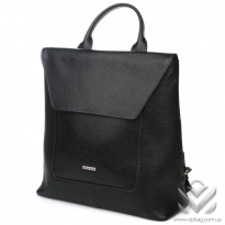 Рюкзак из натуральной кожи FRANCO CESARE 419 Black