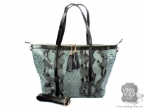 Женская кожаная сумка  Eterno S8190-grey