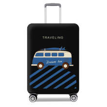 Чехол для чемодана "Traveling" size M Black Чехол для чемодана "Traveling" size M Black – фото