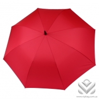 Женский зонт трость полуавтомат De Esse 1202 red