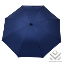 Женский зонт трость полуавтомат De Esse 1202 blue
