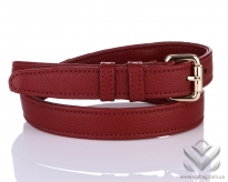 Ремень женский Rossatti 010-232 Dark red