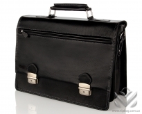 Кожаный портфель черного цвета Kanz 0692400-01G