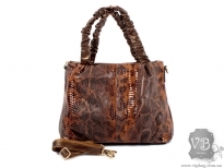 Женская кожаная сумка  Eterno S9146-Brown
