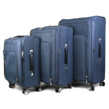Набор чемоданов Solite 606-3  D.Blue – фото