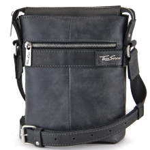 Мужская сумка через плечо Tom Stone 512 Black – фото
